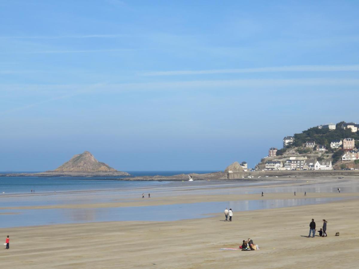 Les Bains Studio Vue Mer Pleneuf-Val-Andre Buitenkant foto